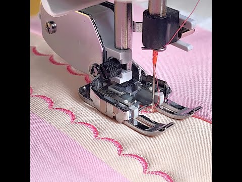 using The Husqvarna Viking Changeable Open Toe Foot