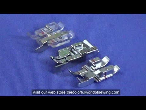 Using the 1/4" Quarter Inch Quilting Foot