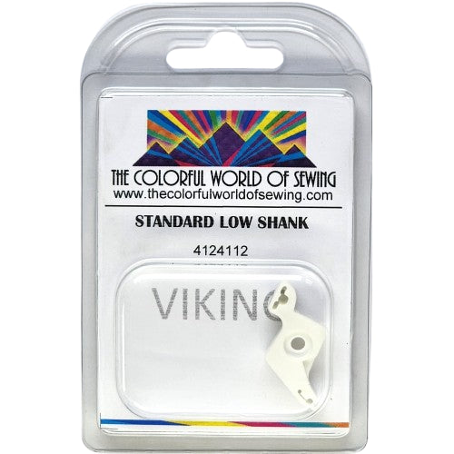 basic plastic husqvarna viking presser foot ankle/shank in package