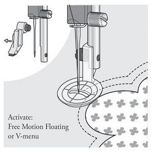 Pfaff Free Motion Echo Quilting Foot