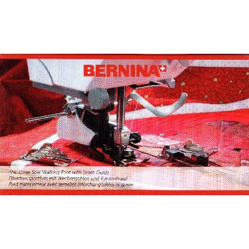Bernina Genuine #50 Three Sole Walking Foot with Seam Guide